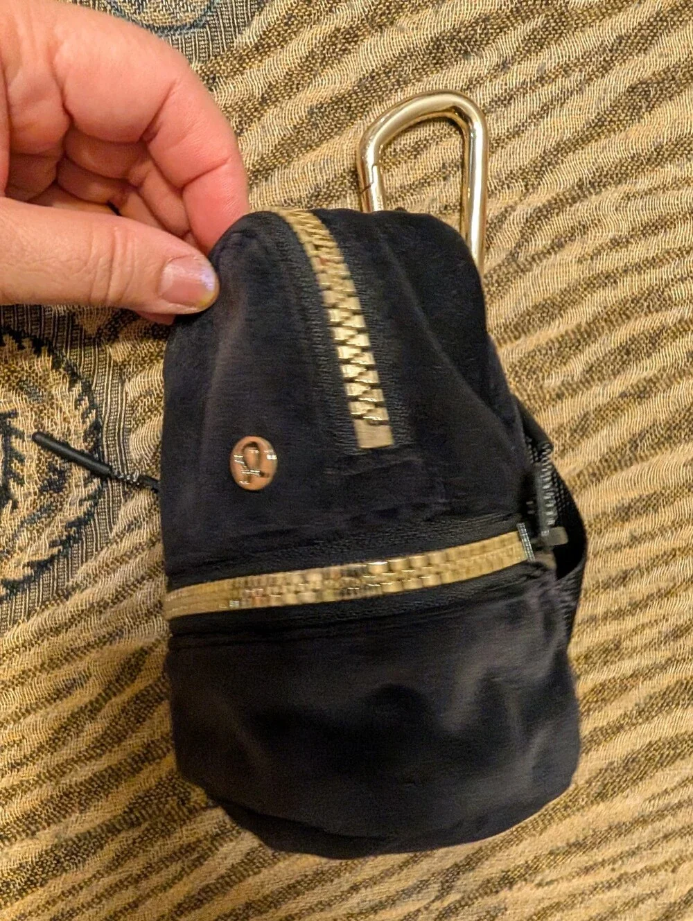 Lululemon Backpack Charm Earbud Pouch Super Cute!